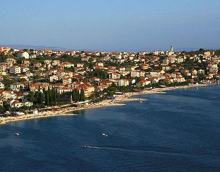 Apartment Solis Okrug Gornji Trogir Exteriör bild