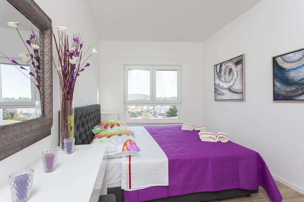 Apartment Solis Okrug Gornji Trogir Exteriör bild